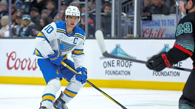Reports: Blues trade away F Brayden Schenn, D Justin Faulk