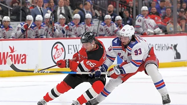 NHL roundup: Devils defeat Rangers behind Jack Hughes' hat trick
