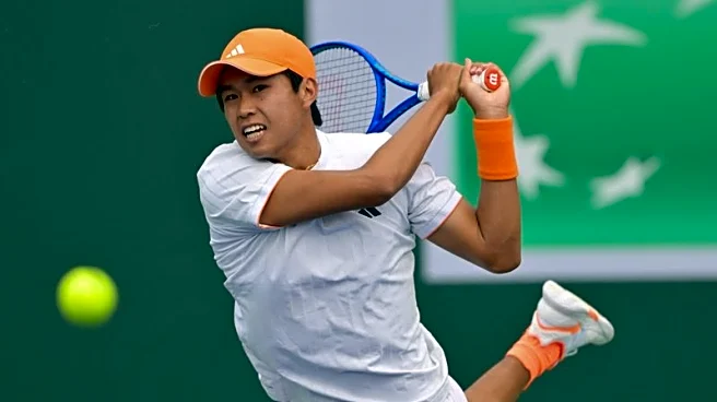 Tennis-Californian Tien relishes full-circle moment at Indian Wells