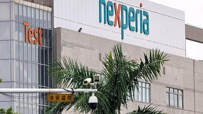 Nexperia China says it has begun producing its own chips