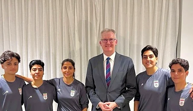 Iranian women soccer players' hotel escape aided by Australian police