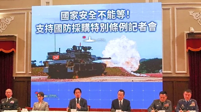 Taiwan parties agree government can sign stalled agreements on U.S. arms deals