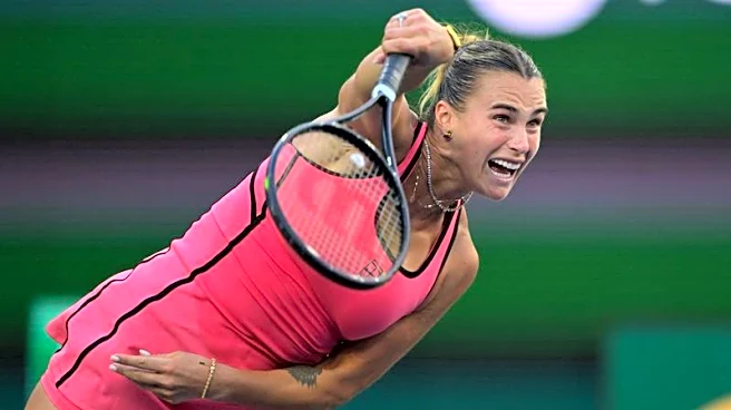 Tennis-Sabalenka says players must halt points for video reviews after Indian Wells controversy