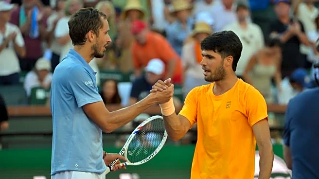 Tennis-Medvedev downplays Indian Wells win over Alcaraz, says young guns still ahead