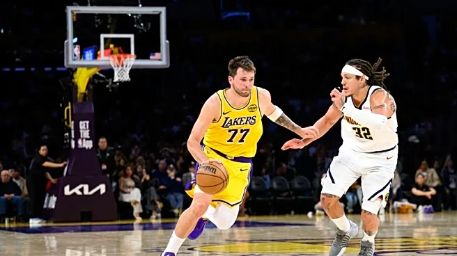 NBA roundup: Lakers top Nuggets on Luka Doncic's last-second OT winner