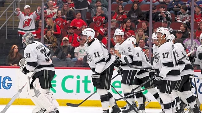 NHL roundup: Anze Kopitar makes Kings history in loss to Devils