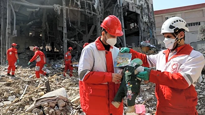 Iranian rescue workers struggle under relentless bombardment