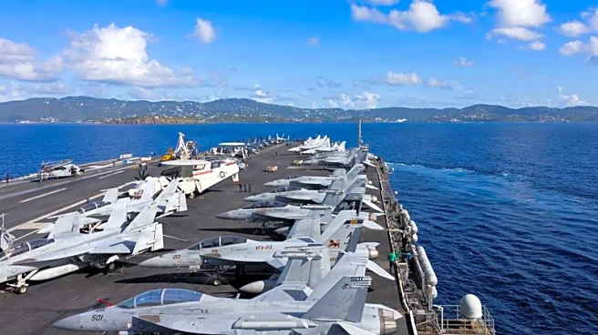 US carrier Ford, deployed in war with Iran, to go to port temporarily after fire