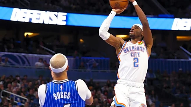 Shai Gilgeous-Alexander nets 40 as Thunder edge Magic