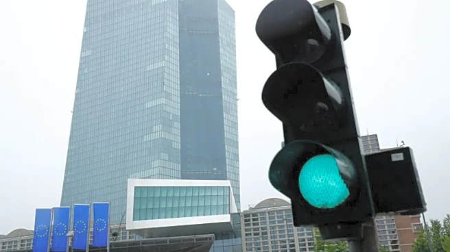 ECB sees underpriced geopolitical risks, warns against easing bank rules