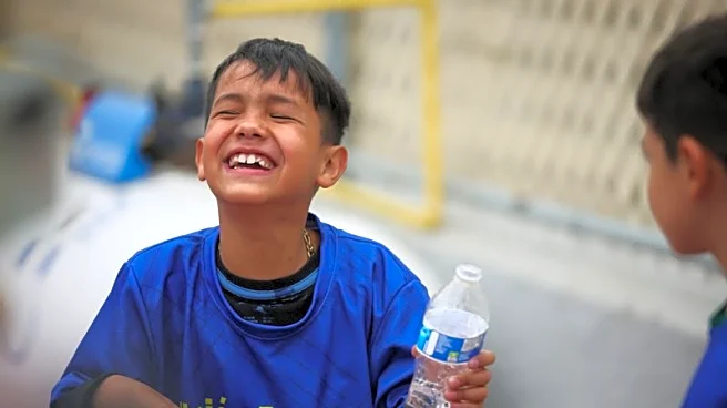 Far from home, migrant children kick off own World Cup in Mexico