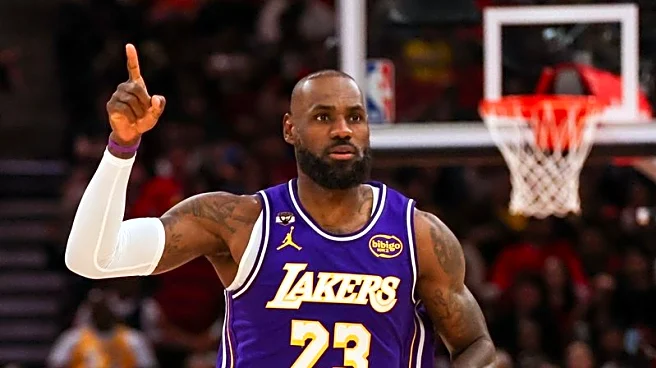 LeBron James ties Robert Parish's record for NBA games played