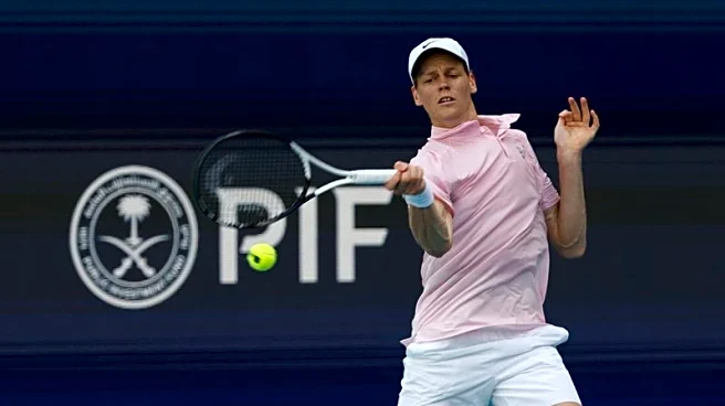 Tennis-Sinner stays hot to launch bid for 'Sunshine Double' in Miami