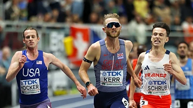 Athletics-Kerr regains world indoor 3,000m gold medal in Poland