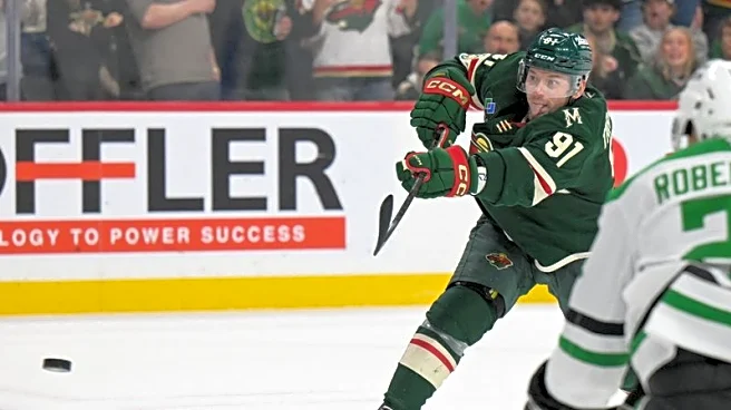 NHL roundup: Wild best Central rival Stars in OT thriller