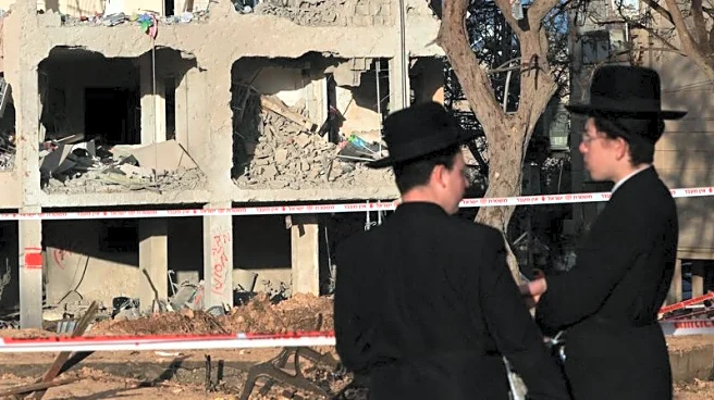 Scores hurt after Iranian missiles hit Israeli desert towns