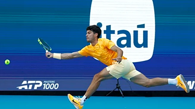 Tennis-Alcaraz stunned by Korda at Miami Open