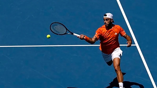 Tennis-Cerundolo's Miami magic continues with stunning Medvedev upset