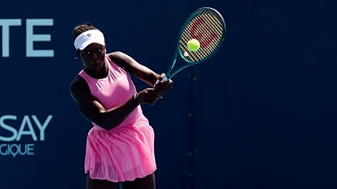 Tennis-Mboko reaches Miami quarters, earns Roddick's Grand Slam backing