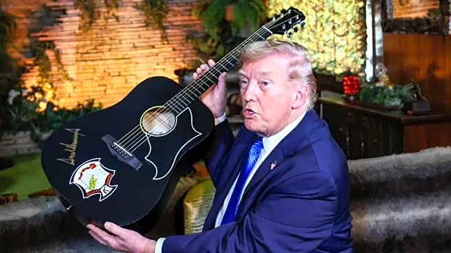 At Graceland, Trump shares his burning love for Elvis