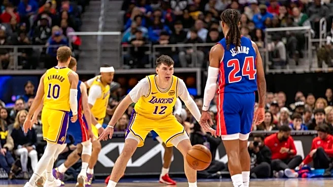 NBA roundup: Pistons halt Lakers' 9-game winning streak