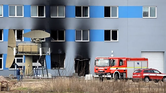 US citizen among three held over arson attack on Czech arms producer, police say