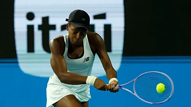 Tennis-Gauff opens up on impostor syndrome ahead of Miami Open semis
