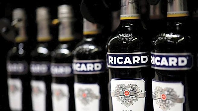 Pernod-Ricard shares pare losses as market digests merger talks