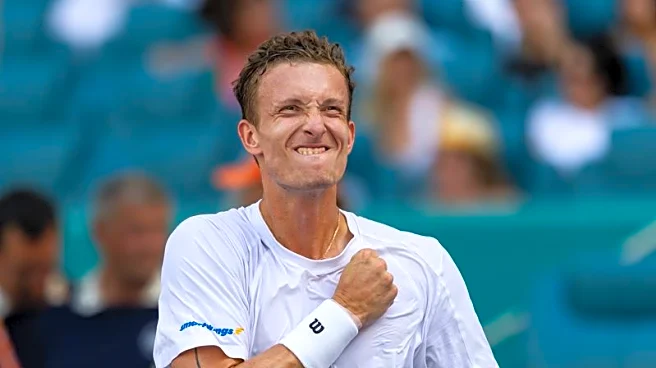 Tennis-Sinner on doorstep of 'Sunshine Double' after beating Zverev in Miami