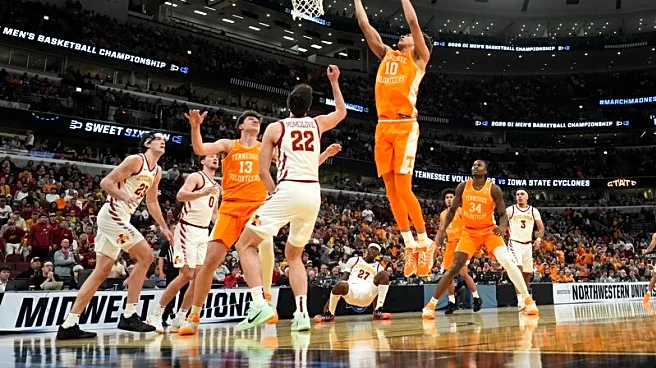 NCAA Tournament roundup: Tennessee tops Iowa State, in 3rd straight Elite Eight