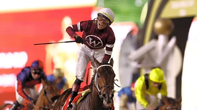 Horse racing-Magnitude beats Forever Young to win Dubai World Cup