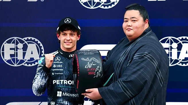 Kimi Antonelli leads 1-2 Mercedes qualifying for Japanese Grand Prix