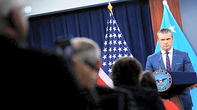 US Defense Secretary Hegseth's broker looked to buy defense fund before Iran attack, FT reports