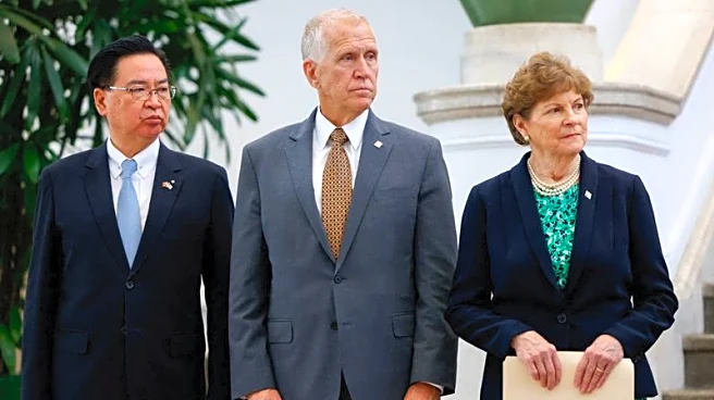 Look at Hong Kong and don't be naive about China, US senator says on Taiwan trip