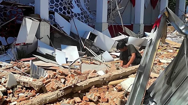 Indonesia earthquake damages buildings, triggers tsunami waves