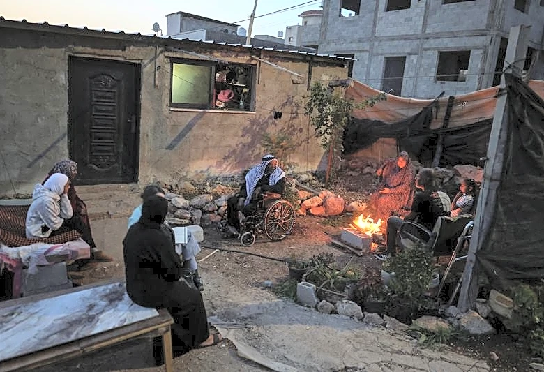 Expelled from camp, Palestinian refugees now face Iranian rockets