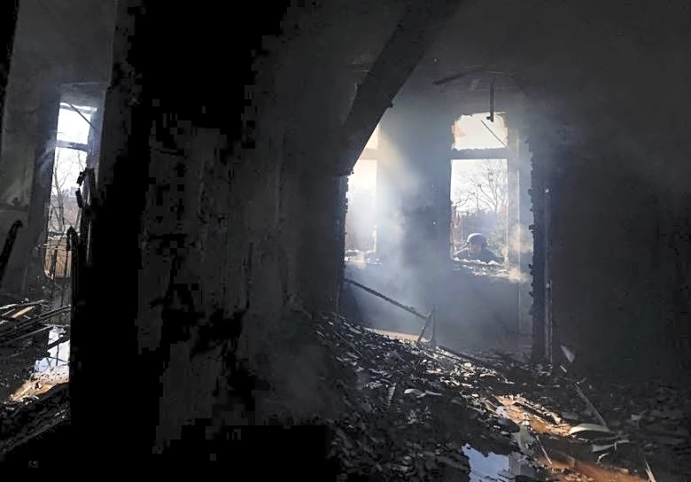 Russian forces maintain day-long drone barrage of Ukraine's Kharkiv