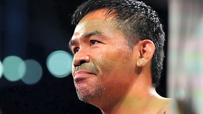 Boxing-Pacquiao says Mayweather rematch is a fight, not an exhibition