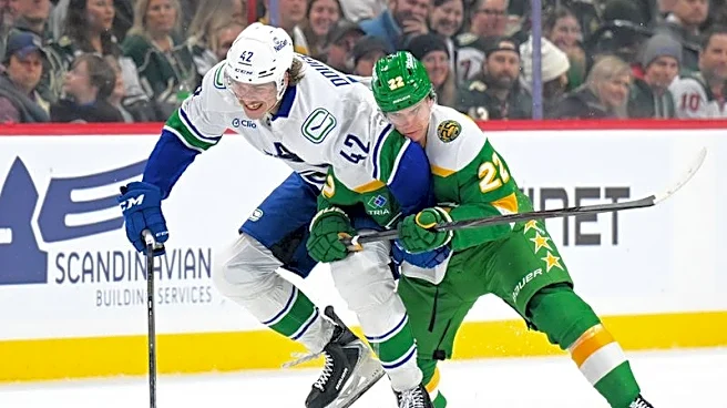 NHL roundup: Wild surge past Canucks, secure playoff spot