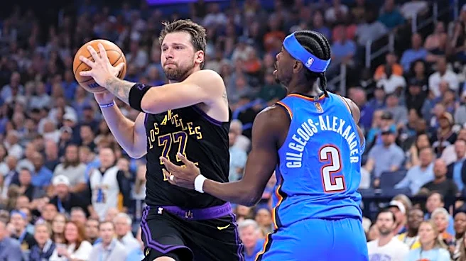 NBA roundup: Luka Doncic hurt in Lakers' blowout loss to Thunder