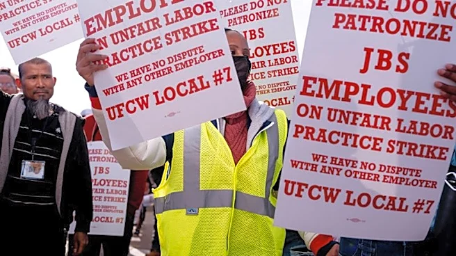 Striking JBS workers to return to Colorado plant on promise of talks