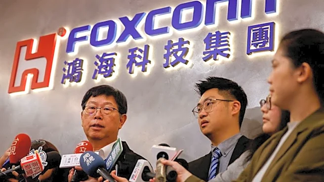 Foxconn first-quarter revenue jumps, company cautions on geopolitics