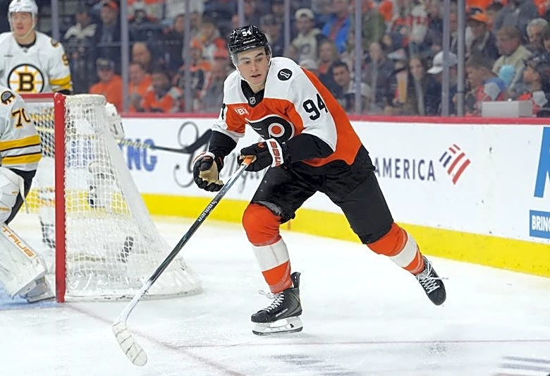 NHL roundup: Flyers beat Bruins in OT, move into playoff spot