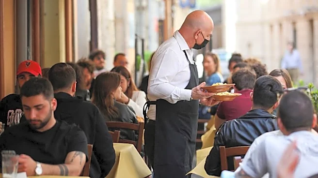 Italy service sector contracts for first time in 16 months, survey shows