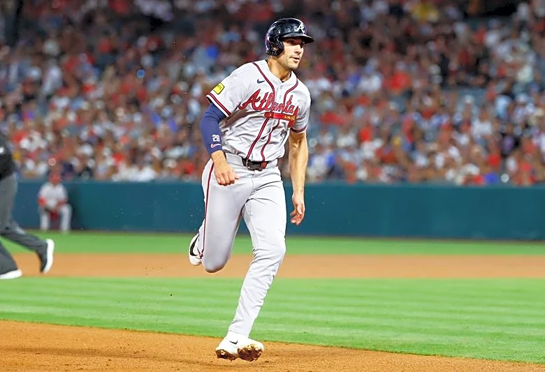 After benches-clearing fight, Braves emerge with win over Angels