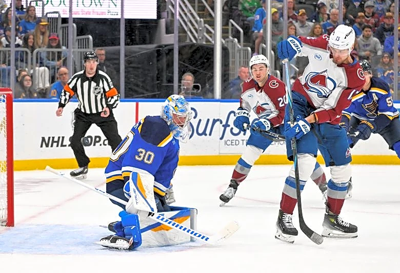 NHL roundup: Avalanche best Blues, seal No. 1 spot in West