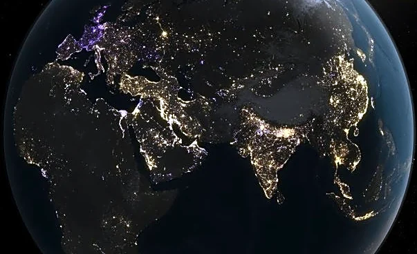 Satellite data shows Earth is getting ever brighter at night