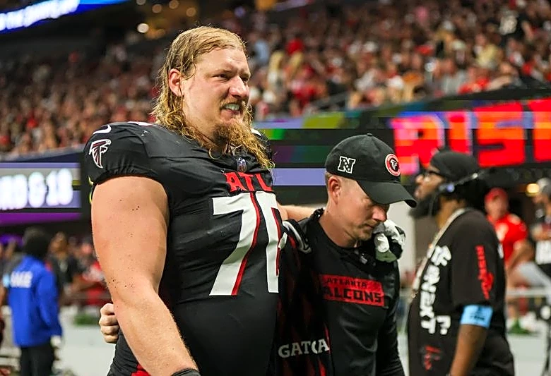 Falcons OT Kaleb McGary retires, team reportedly signing Jawaan Taylor