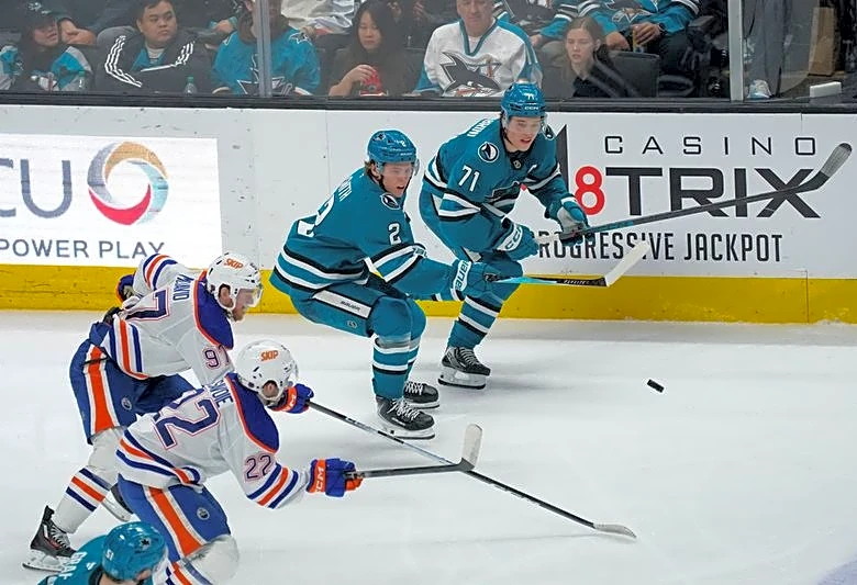 NHL roundup: Connor McDavid (3 goals), division-leading Oilers top Sharks