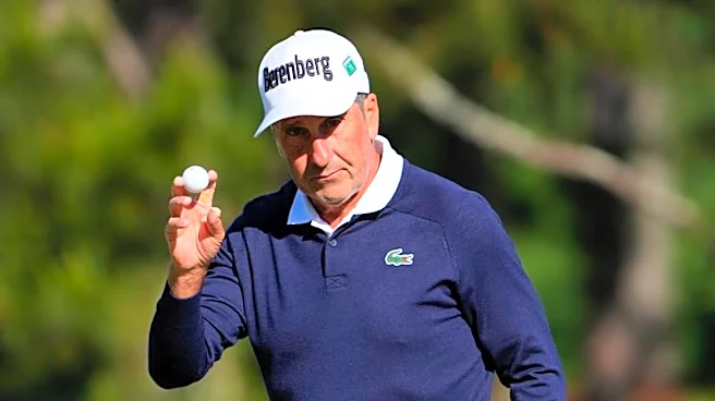 Golf-Olazabal turns back clock at Masters with vintage Augusta masterclass before late stumble